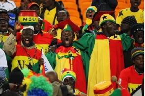 Black Stars Supporters   Egypt