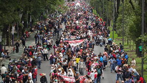 Mexico Protesters 