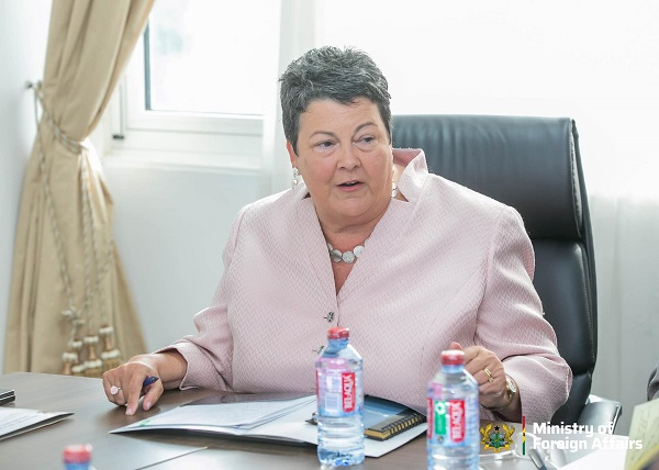 U.S. Ambassador to Ghana, Virginia Palmer