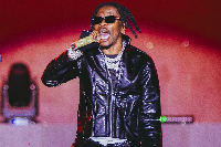 Shatta Wale was the last act to perform at the GTCO Music Concert around 5a.m