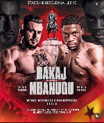 Jonathan Mbanugu (right) will face Amarildo Bakaj