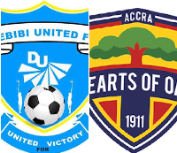 Hearts of Oak and  Debibi United