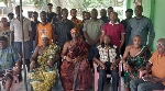 A group picture of Torgbi Apiwu II, facilitators and some youth of  Somé