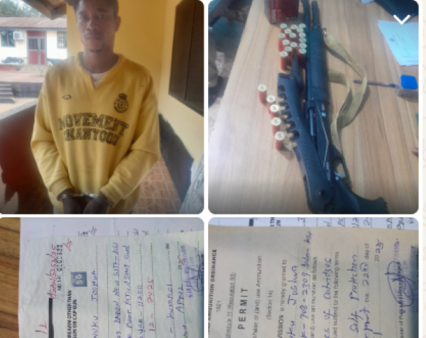 The suspect, identified as Joshua Amenuku, was arrested around on Friday, August 22