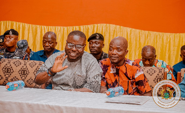 Gabriel Tanko Kwamigah-Atokple at the event in the Volta Region