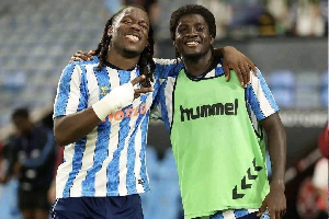Thomas-Asante plays alongside the 20-year-old Caleb for both club and country