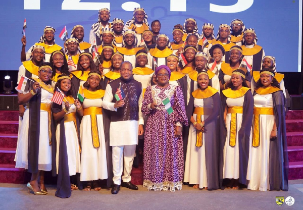 The celebration attracted nationals from various countries residing in Ghana