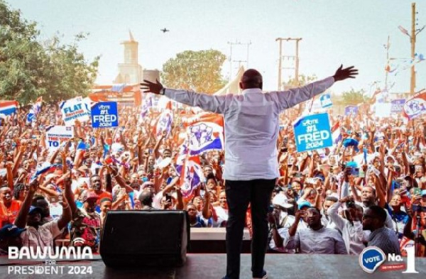 Dr. Mahamudu Bawumia has received massive support in the Ashanti region