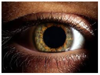 File photo of an eye