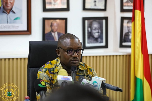 The Minister of Energy, John Abdulai Jinapor