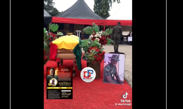 Stephen king Amoah's funeral was held in Kumasi