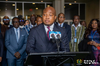 Samuel Okudzeto Ablakwa is the Minister of Foreign Affairs