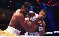 Joshua defeated Cameroonian Francis Ngannou in the second round