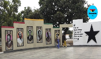 A photo of the Freedom Wall