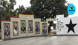 A photo of the Freedom Wall