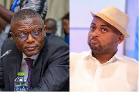Kofi Adams (L) and Vincent Ekow Assafuah (R)