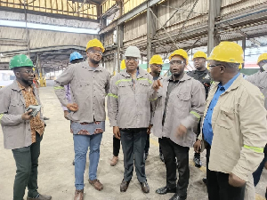 Labour, Jobs and Employment Minister Dr Rashid Pelpuo visits VALCO