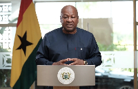 John Mahama is the President of the Republic of Ghana