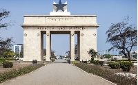 Independence Square in Accra. It commemorates independence of Ghana from the UK Photo: Shutterstock