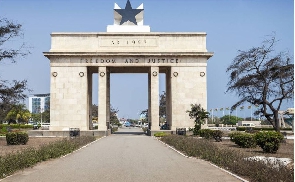 Independence Square in Accra. It commemorates independence of Ghana from the UK Photo: Shutterstock