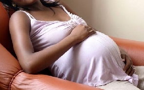 File photo: Pregnant woman