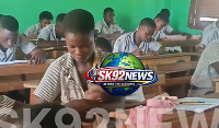 A BECE candidate was seen breastfeeding a baby during an Integrated Science paper