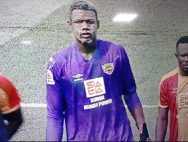 Hearts of Oak goalkeeper, Richmond Ayi