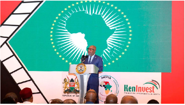 African Union Assembly of Heads of State and Government Chairperson Azali Assoumani