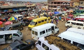 File photo of a lorry station