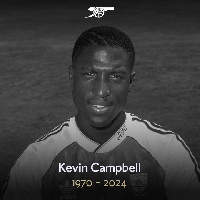 Former Arsenal and Everton striker Kevin Campbell