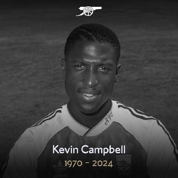 Former Arsenal and Everton striker Kevin Campbell