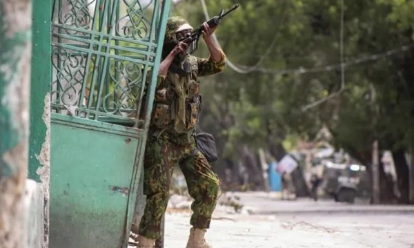Kenyan police officers arrived in Haiti in June to bolster Haiti's security forces