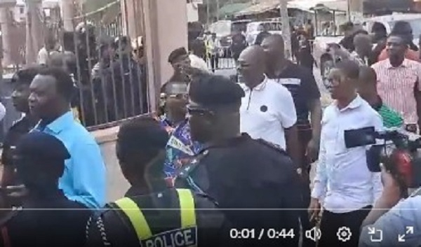 Scene from the Ashanti Regional Coordinating Council on Monday, February 17, 2025