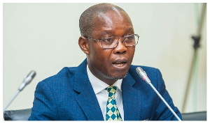 First Deputy Speaker of Parliament, Bernard Ahiafor