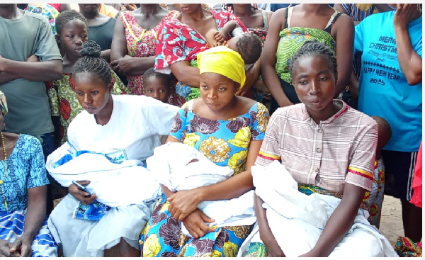 The IPDs fled their homes in the Salwa/Tuna/Kalba District of the Savannah Region