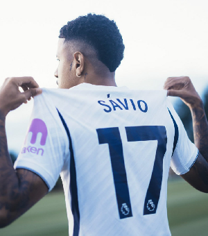 Savinho will now have Savio at the back of his jersey