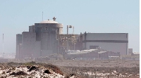 A nuclear power station, Koeberg, Western Cape, South Africa.
