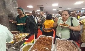 Moroccans and other foreign nationals expressed their love for Ghana’s local dishes and beverages
