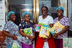 The foundation donated items to the Worawora Government Hospital