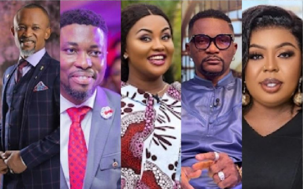 Fadda Dickson, A Plus, Nana Ama Mcbrown, Mr. Logic and Afia Schwarzenegger