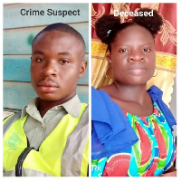 The suspect and deceased