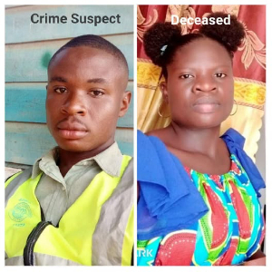 The suspect and deceased