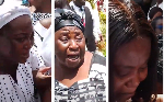 Grief and tears mark burial of East Legon accident victim Justine Agbenu