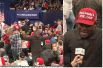 'They hated Jesus, they would hate you' – Ghanaian man steals the show at Donald Trump’s rally