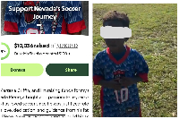 Three-year-old soccer player - Nevada Pierre