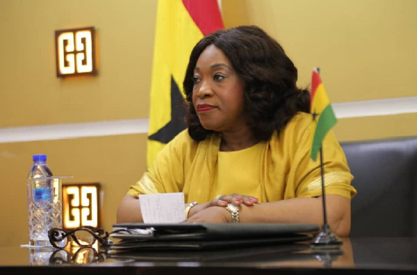 Ghana's Foreign Affairs Minister Shirley Ayorkor Botchway
