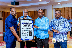 Edmond Kombat honoured for contributions to Ghana’s Energy sector reforms