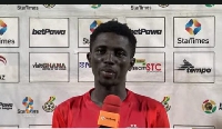 Asante Kotoko midfielder Baba Yahaya
