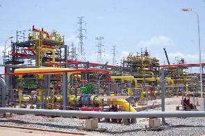 File photo of gas supply facility