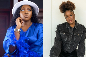 Entertainment journalist Highest Eri and singer Manye Fi